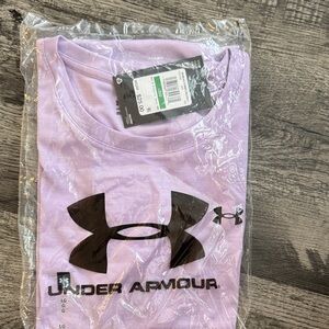 Under Armour Lavender Tee Large